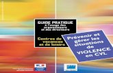 La DRDJS de Midi-Pyrénées Haute-Garonne et la DDJS du Tarn ...€¦ · UR JPA / DRDJS Midi-Pyrénées des Sports et des Loisirs GUIDE PRATIQUE enir et er les situations de violence