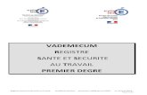 VADEMECUM REGISTRE · Registre Santé et Sécurité au Travail Académie Amiens document validé par le CHSCT Le 10 avril 2018 Page 5 sur 10 EXPLOITER LE REGISTRE Sous la esponsa