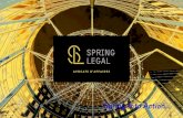 Spring Into EXPERTISES Lâ€™أ©quipe Corporate de Spring Legal dispose notamment des expertises suivantes