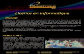 Licence en Informatique - IPSAS · 2017-06-07 · Avenue 5 Août Rue Saîd Aboubaker 3002 Sfax-Tunisie. Email: contact@ipsas-ens.net Tél.: +216-74 225 665 Fax: +216-74 226 918 modules