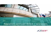 Rapport annuel 2014 - annexes - amf-france.org€¦ · B. Liste des marchés reconnus ..... 19 C. Liste des marchés réglementés des ... par l’AMF avec ses homologues étrangers