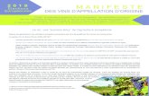 2019 MANIFESTE - EFOWefow.eu › wp-content › uploads › 2019 › 05 › EFOW-manifesto-2019-FR… · Depuis des générations, les viticulteurs européens produisent des vins