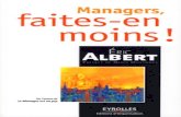 Managers Faites en Moins - -CUSTOMER VALUE- · Éditions d’Organisation Groupe Eyrolles 61, bd Saint-Germain 75240 Paris cedex 05 Le Code de la propriété intellectuelle du 1 er