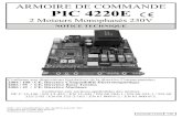ARMOIRE DE COMMANDE PIC 4220E › telechargement › fichiers › ETME... · 2020-06-11 · pic 4220e 2 moteurs monophasés 230v notice technique. not4220e-t-fr-03 2/46 consignes