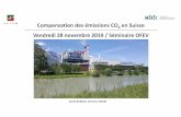 Compensation des émissions CO2 en Suisse › dam › bafu › de › dokumente... · Projet Ecotube = jusqu’à 52’000 tonnes de CO2économisé par an 13’000 tours de la terre