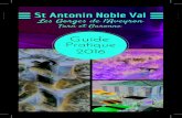 ommaire - Saint Antonin Noble Val · Ne figurent sur ce dépliant que les annonceurs ayant versé leur cotisation à l’Office de tourisme de St Antonin. Les informations données