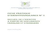 FICHE PRATIQUE - rreva-na.fr...La première version de cette fiche a été publiée le 28 janvier 2018 par le groupe de travail régional d’identitovigilance (GTRIV), en cohérence