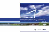 Rapport final 2009-03-27 - MERN · d’analyse des effets cumulatifs générés par l’intégration de parcs éoliens et les résultats de son application sur les territoires visés.