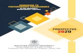 ADMISSION TO POSTGRADUATE PROGRAMMES - ctet.co.in › wp-content › uploads › 2019 › 09 › PROSPECTUS-20… · University has secured the prestigious Chancellor’s Award for