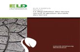 La dégradation des terres versus la gestion durable des terres - … · 2019-10-23 · Module : La dégradation des terres versus la gestion durable des terres. ... ainsi que sur