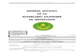 Journal Officiel de la République Islamique de Mauritanie 15 › ANAC › JOf › 2010 › 1219 fr sc.pdf · PDF file 2011-02-08 · Journal Officiel de la République Islamique