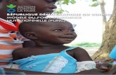 RÉPUBLIQUE DÉMOCRATIQUE DU CONGO MODELE DU POOL … · inadéquates et un manque d’eau, d’hygiène et d’assainissement. On estime que 50% des cas de sous-alimentation en RDC