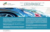 Les métiers des services automobile en Nouvelle-Aquitaine · et au recyclage, en passant par la réparation des ... Réglementations environnementales et innovations technologiques