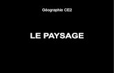 LE PAYSAGE - ac-grenoble.fr · 2013-10-04 · A retenir : En géographie, lorsque nous observons une photographie de paysage, il faut commencer par le décrire et le situer, puis
