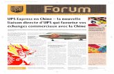 UPS Express en Chine – la nouvelle liaison directe d’UPS qui … · petites entreprises, qui forment une cible en plein essor. MBE possède plus de 4 300 relais dont 900 centres