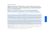 ARTICLES Apport de la diffraction des rayons X à la détermination …lodel.irevues.inist.fr › pollution-atmospherique › docannexe › ... · 2013-05-23 · * Doctorant au Département