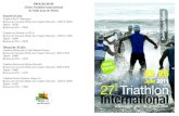 PROGRAMME 27ème Triathlon International de …ddata.over-blog.com/0/29/97/54/2011/Epreuves/Triathlon/...PROGRAMME 27ème Triathlon International de Saint Jean de Monts Samedi 25 juin
