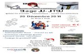 Stage JU-JITSU · 2014-12-05 · Stage JU-JITSU spécial fin d’année – tous niveaux – ouvert aux extérieurs Au Cercle Tissier 108, rue de Fontenay 94300 Vincennes Tél, +33