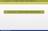 Chapitre 4 : FONCTIONS DERIVABLESandresmaths.free.fr/TS6/Cours/4_fonctions.pdf · 2019-09-30 · Chapitre 4 : FONCTIONS DERIVABLES 7) Tangente à une courbe Exemple1 f(x) = p x2 +