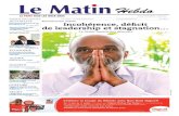 Hebdo - haitimonde.com › capsules › IMG › pdf › small_34224.pdf · Vendredi 25- Jeudi 1er juillet 2010 Prix de l’exemplaire : 25 gourdes 103e année • un siècle d’information
