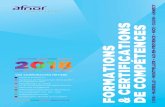 FORMATIONS & CERTIFICATIONS DE COMPÉTENCESaco.afnor.org/Catalogues-thematiques-2018/AFNOR... · Bienvenue dans votre nouveau catalogue de Formations et de Certifications de Compétences