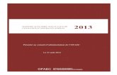 Rapport actuariel 2013 sur le taux de cotisation …RAPPORT ACTUARIEL 2013 SUR LE TAUX DE COTISATION D ’ASSURANCE-EMPLOI Tableau 29 - Calcul de la rémunération assurable à partir