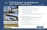 L’Observateur · L’OBSERVATEUR DE BRUXELLES - N°70 - OCTOBRE 2007 5 Les taux réduits de TVA sont une nouvelle fois au cœur de l’actualité européenne. En effet, alors que
