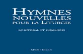 sanctoral et communs - fnac-static.com€¦ · 70 hymnes pour les communs. C’est un véritable trésor mis à la disposition des communautés religieuses, des paroisses et des différents