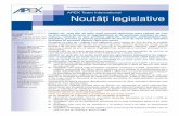 APEX Team International Noutăți legislative · Pentru micro-entități: a) Situația activelor, datoriilor și capitalurilor proprii (cod 10) ... Această scutire de impozit se