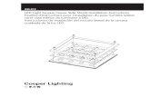 LED Light Square House Side Shield Installation ... ... 4 Instrucciones de instalaciأ³n del escudo lateral