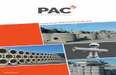 CATALOGUE TP 2017-2018 · La PAC c’est aujourd’hui une gamme complète de produits en béton pour la construction (agglos, planchers, encadrements, escaliers, clôtures, appuis