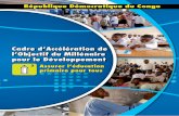 Cadre d’Accélération de l’Objectif du Millénaire pour le ... · RDC CAO 2 Assurer l’éducation primaire pour tous 7 Sigles et acronymes AFD Agence française de développement