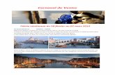Carnaval de Venise - Clubilis › wp-content › uploads › 2018 › 01 › ... Venise Carnaval en Visiteur Notre offre inclus les prestations suivantes : • Vol de ligne Genève-Venise-Genève