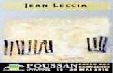 Maire de POUSSAN - Les Ateliers LECCIA · JEAN LECCIA Artiste Peintre. Né à Alger en 1941. Vit et travaille à côté de Montpellier. 7, route de Saussan à Pignan Tél : 06 87