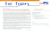 Le Lien 31 - CPNEF - animation | Le site des partenaires de la …cpnef-animation.fr/sites/default/files/publications/le... · 2019-12-03 · le principe de mutualisation des fonds