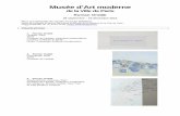 Musée d’Art › sites › default › files › documents › liste_des_visu · PDF file Musée d’Art moderne de la Ville de Paris Roman Ondák 28 septembre – 16 décembre