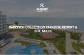 RADISSON COLLECTION PARADISE RESORT & SPA, SOCHI · 10. Radisson Collection AND CONTINUES HERE Title starts here ПЛОЩАДЬ НОМЕРА –55 КВ.М. МАКСИМАЛЬНОЕ