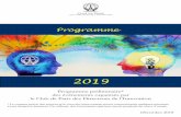 Programme › wp-content › uploads › ... · Programme préliminaire* des événements organisés par le Club de Paris des Directeurs de l’Innovation Décembre 2018 2019 2019