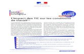 Travail Emploi L’impact des TIC sur les conditions de ...archives.strategie.gouv.fr/cas/system/files/2012-02-29-tic-conditions... · accès à Internet à domicile en 2011 alors