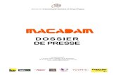 DOSSIER DE PRESSE - Macadammacadamjournal.com/IMG/pdf/DP_Macadam_2011.pdf · 2010-12-31 · Macadam. Premier titre de rue, lancé en mai 1993, Macadam avait disparu lorsqu’un groupe
