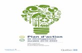 Plan d'action du développement durable 2016-2020€¦ · entre la Commission et les différents acteurs, dans le cadre du Programme de désignations commémoratives 22 Action 11