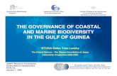 THE GOVERNANCE OF COASTAL AND MARINE ...Biodiversity in the seas and oceans • Oceans cover 70% of the Earth’s surface and 90% of biomass. They host 32 of the 34 known phyla on