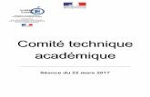 Séance du 22 mars 2017 - SE-UNSAsections.se-unsa.org/grenoble/IMG/pdf/Document_CTA_22_mars_1_.pdfCe bilan intègre également la création du nouveau collège de Beaumont les Valence