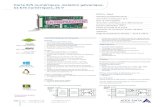 Carte e/s numériques, isolation galvanique, 64 e/s ... · CompactPCI Serial PICMG CPCI-S.0 R1.0 Espace : 1 slot CompactPCI Serial Tension d’alimentation : +12 V, ± 5 % Consommation