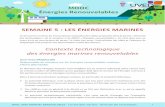 Contexte technologique des أ©nergies marines renouvelables 2015-10-26آ  MOOC UVED أ‰NERGIES RENOUVELABLES