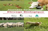 Elevage Biologiqueitab.asso.fr/downloads/actes/elevage2010.pdf · chez les descendants des reproducteurs sélectionnés, se compte en années : de 3 ans chez le poulet de chair à