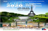 PARTICIPATION À LA CARTE - AFTES 2020 › images › Dossier-de-partenariat.pdf · Le Palais des Congrès de Paris fait peau neuve et nous aurons le plaisir de vous accueillir dans