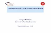 François MIRABEL Doyen de la Faculté d’Economie Samedi 13 ...economie.edu.umontpellier.fr/files/2014/12/JPO-13-FEVRIER-2016.pdf · Un encadrement et un suivi personnalisé des