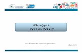 Budget 2016-2017 - page couverture › ... › Budgetofficiel2016-2017.pdf3 Commentaires sur le budget 1. INTRODUCTION L’année scolaire 2016‐2017 met fin aux compressions successives
