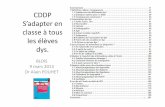 CDDP S’adapter en classe à tous les élèves dys.gex-sud.circo.ac-lyon.fr/spip/IMG/pdf/diaporama-dys_  · PDF file catégorisation, raisonnement, abstraction, logique entrées,
